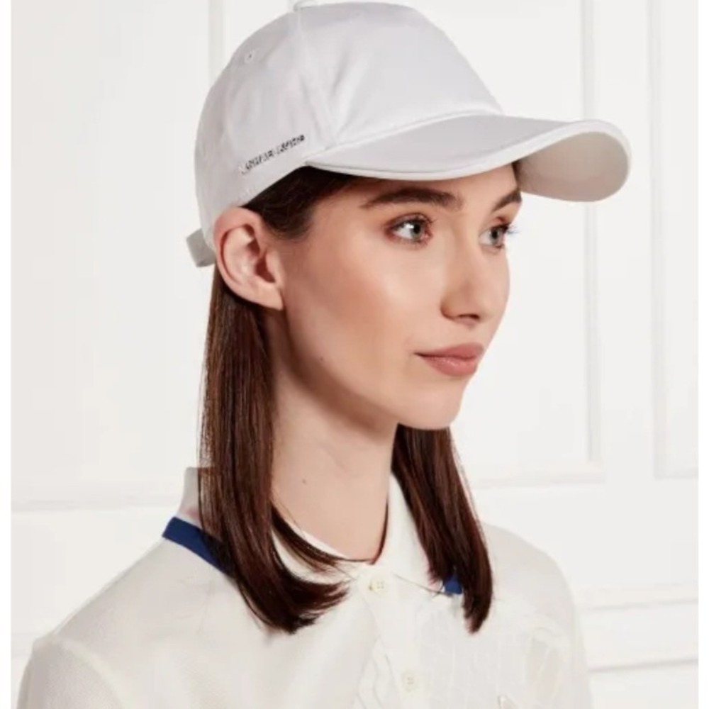 Michael Kors Mens Womens White Cotton Baseball Cap Adjustable Hat NWT $68‎